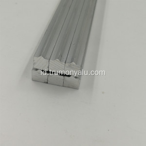 Aluminium Extrusion Header Bar Untuk Radiator Mobil